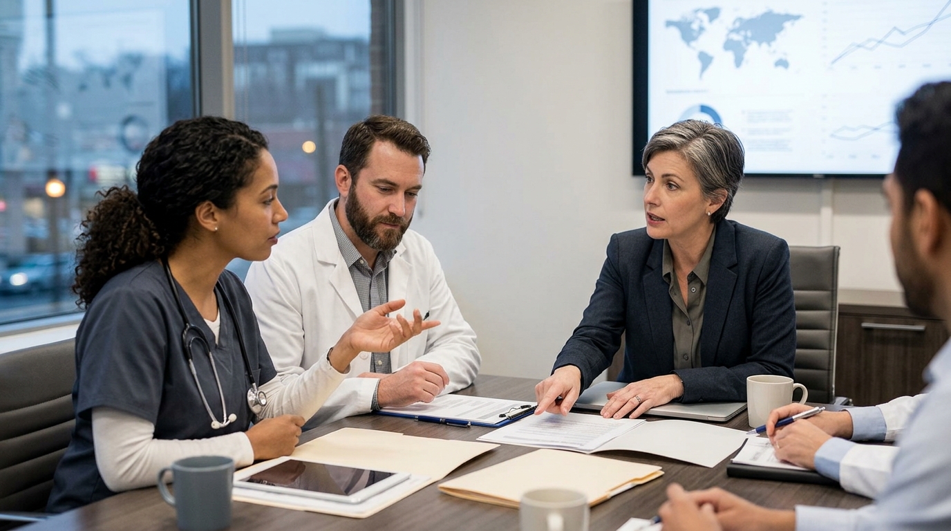 Illustration: Bank Loans vs. Alternative Lenders for Healthcare Practice Acquisition