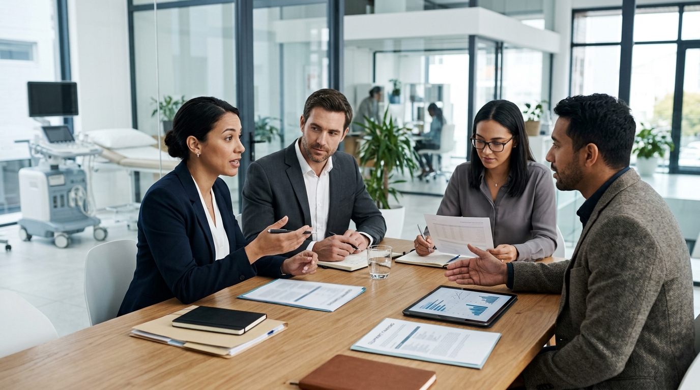 Illustration: Equipment Leasing vs. Purchasing: How to Fund Your Practice Technology in 2026